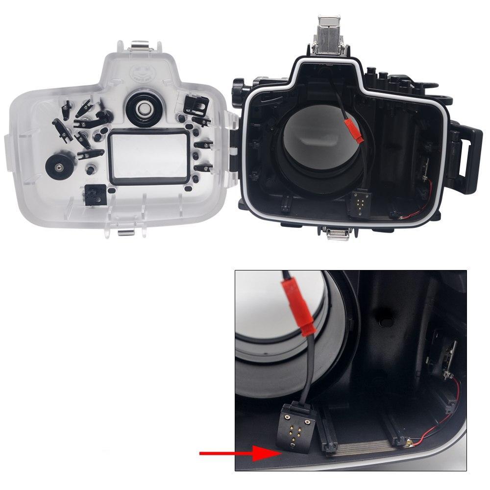 Caisson de plongé étanche Sea Frogs 40m pour Canon EOS 5D Mark III et IV + 24 105 mm