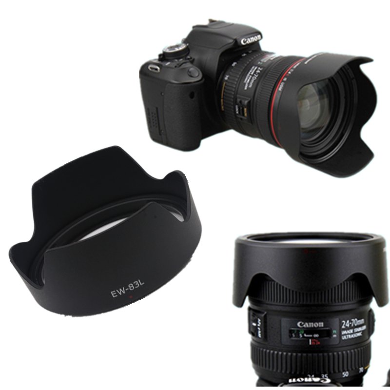Pare soleil EW-83L pour Canon EF 24-70mm f/4L IS USM