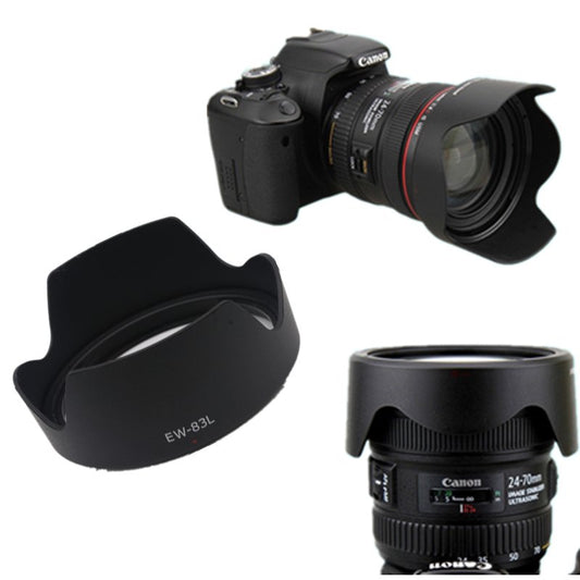 Pare soleil EW-83L pour Canon EF 24-70mm f/4L IS USM
