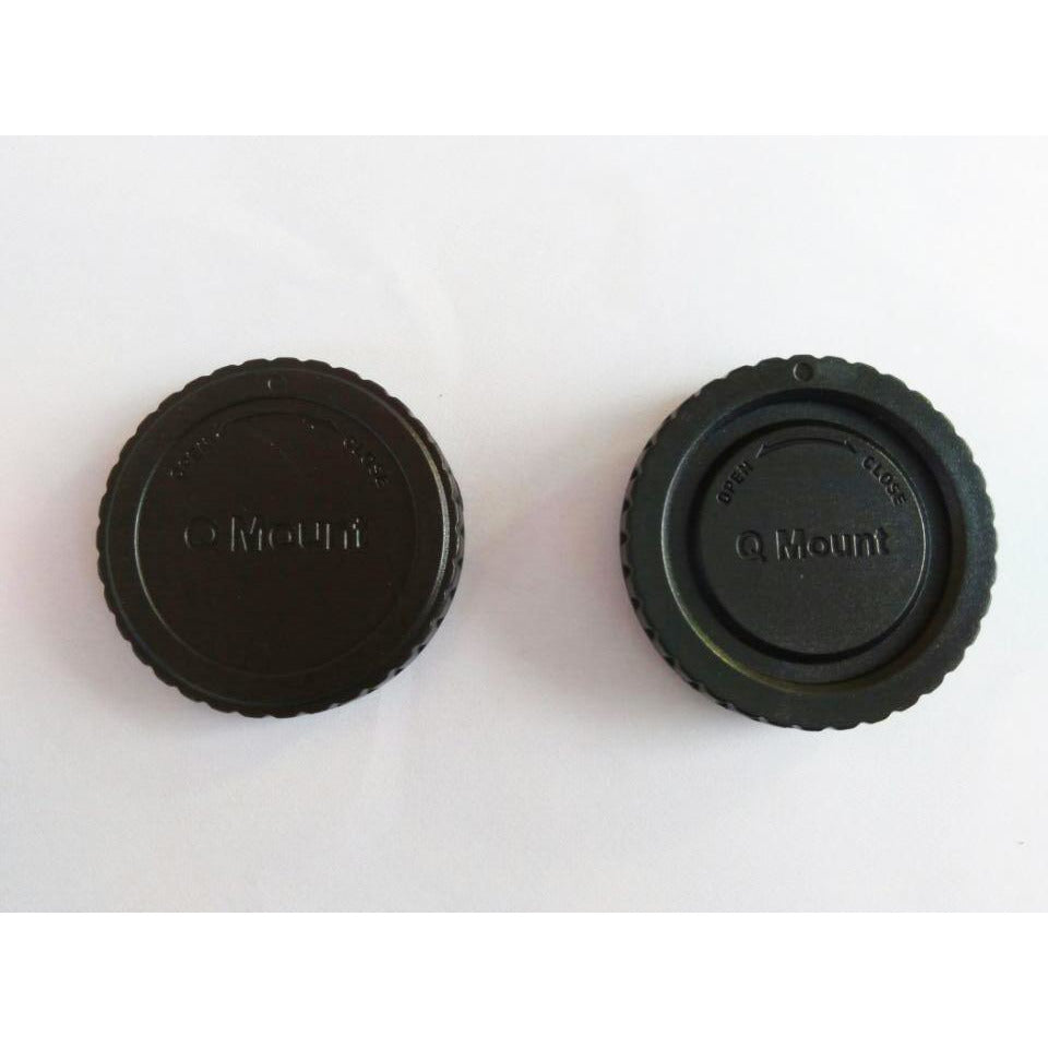 Bouchon objectif et reflex avant arrière pour Pentax monture Q