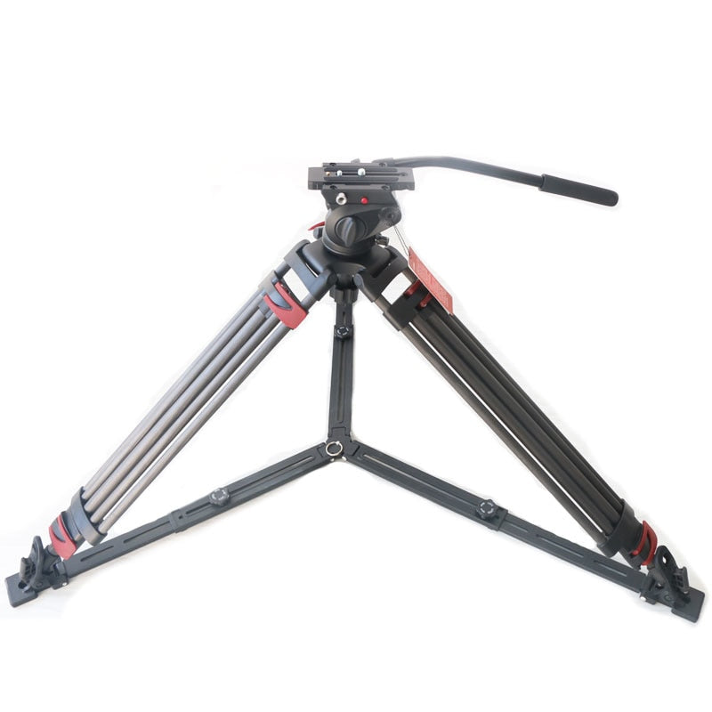 Trépied tripod professionnel Miliboo MTT609B 15kg 170 cm à tête panoramique en fibre de carbone