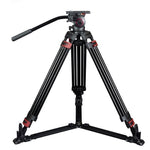 Trépied tripod professionnel Miliboo MTT609B 15kg 170 cm à tête panoramique en fibre de carbone