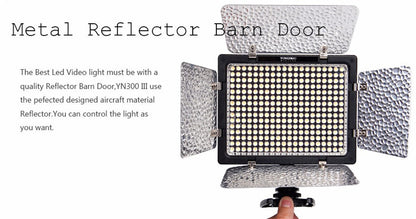 KIT 2 Panneaux LED YONGNUO YN300 III 5500K