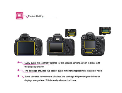 Film de protection pour écran LCD pour CANON G5X, G7X, G9X, G7X Mark II