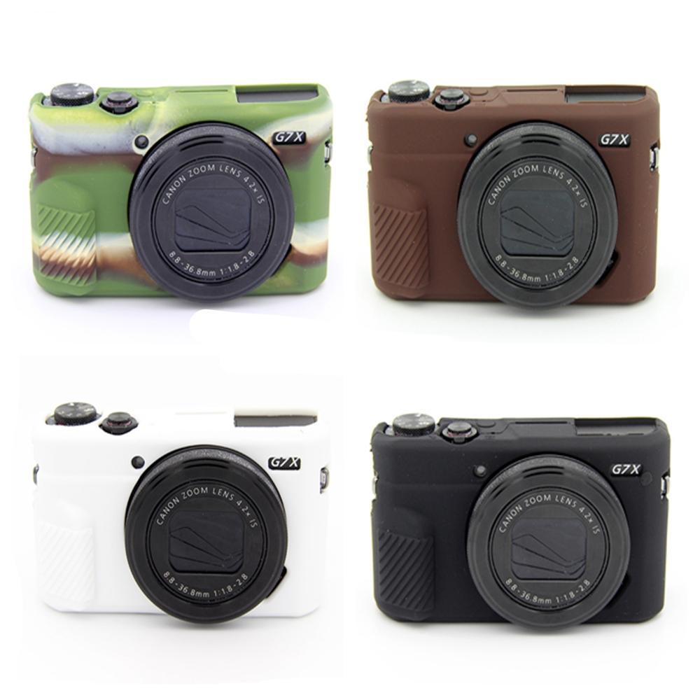 Housse silicone de protection anti-choc pour Canon G7X Mark II (G7X2)