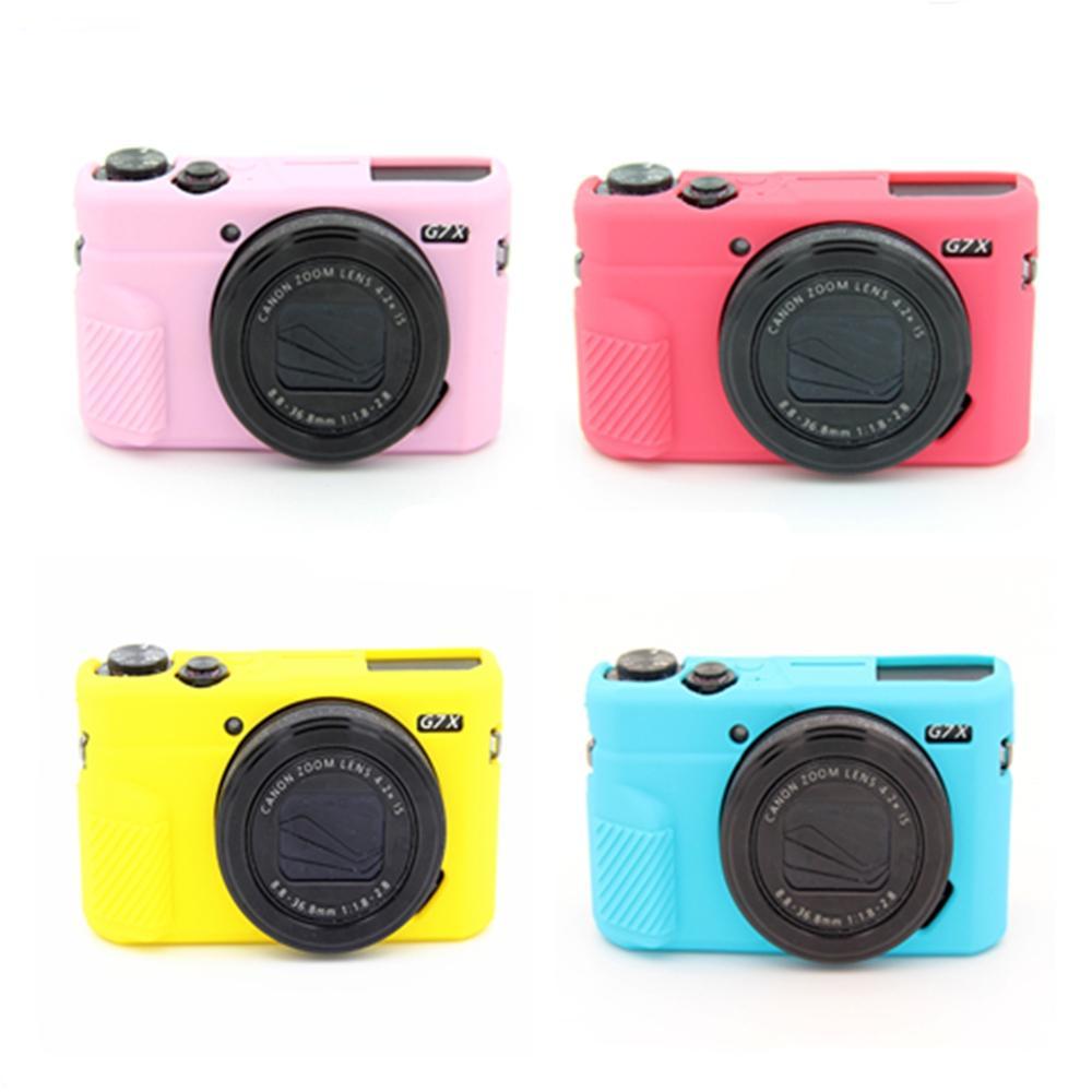 Housse silicone de protection anti-choc pour Canon G7X Mark II (G7X2)