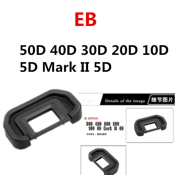 Œilleton de remplacement en caoutchouc pour canon, nikon