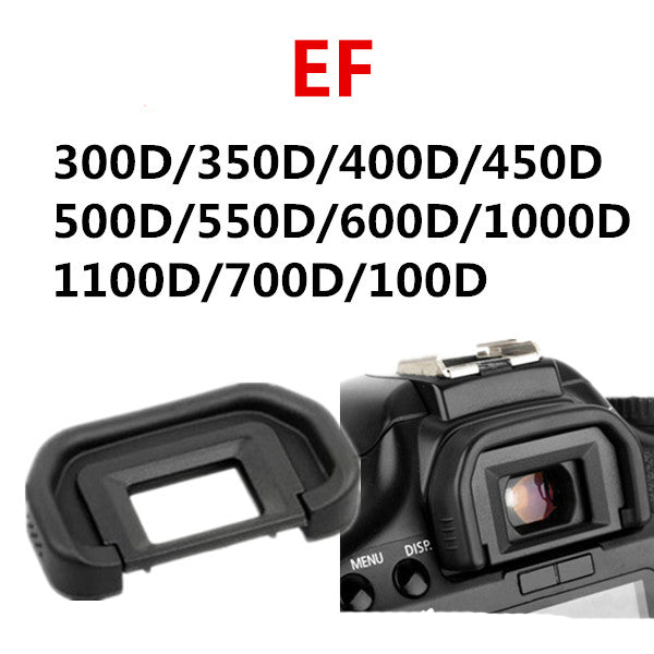 Œilleton de remplacement en caoutchouc pour canon, nikon