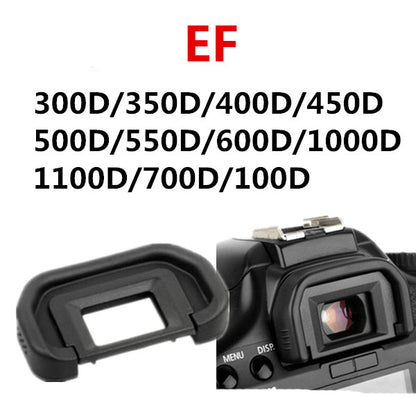 Œilleton de remplacement en caoutchouc pour canon, nikon