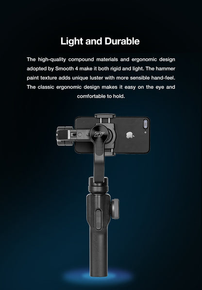 Stabilisateur Gimabal Zhiyun Smooth 4