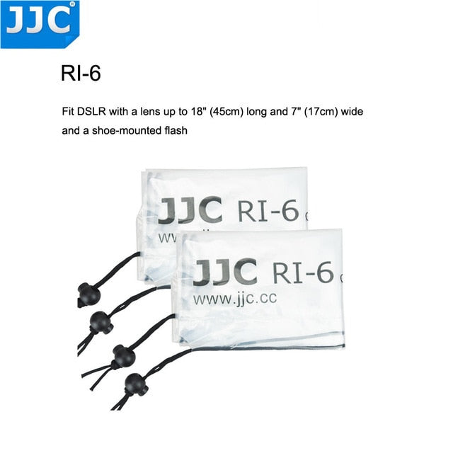 JJC Rain Cover x2 for all types of DSLRs