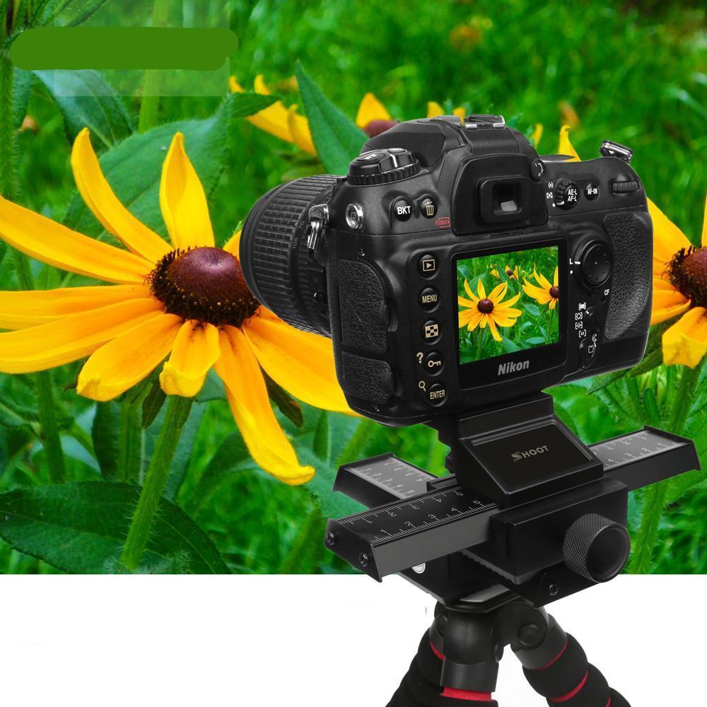 Slider SHOOT XT-360 pour la photo et la video Macro monture standard 1/4"
