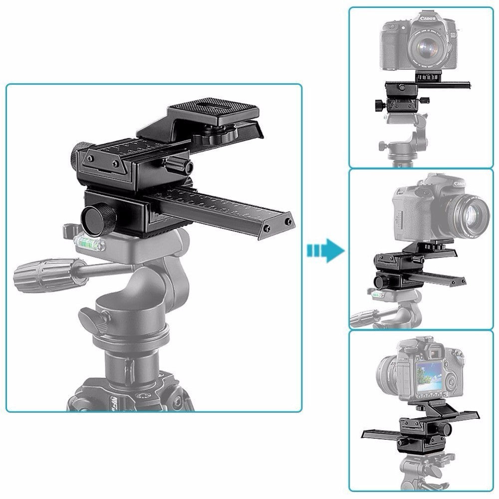 Slider SHOOT XT-360 pour la photo et la video Macro monture standard 1/4"