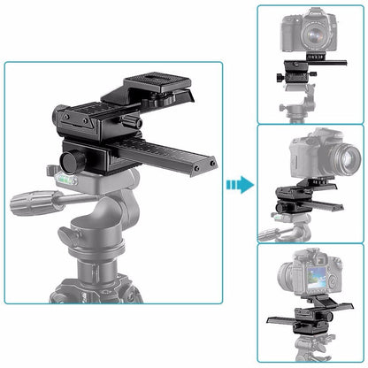 Slider SHOOT XT-360 pour la photo et la video Macro monture standard 1/4"