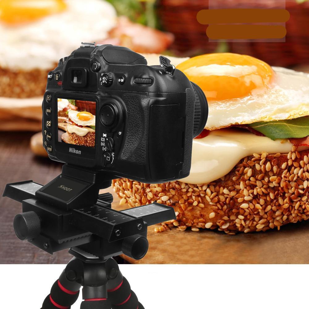 Slider SHOOT XT-360 pour la photo et la video Macro monture standard 1/4"