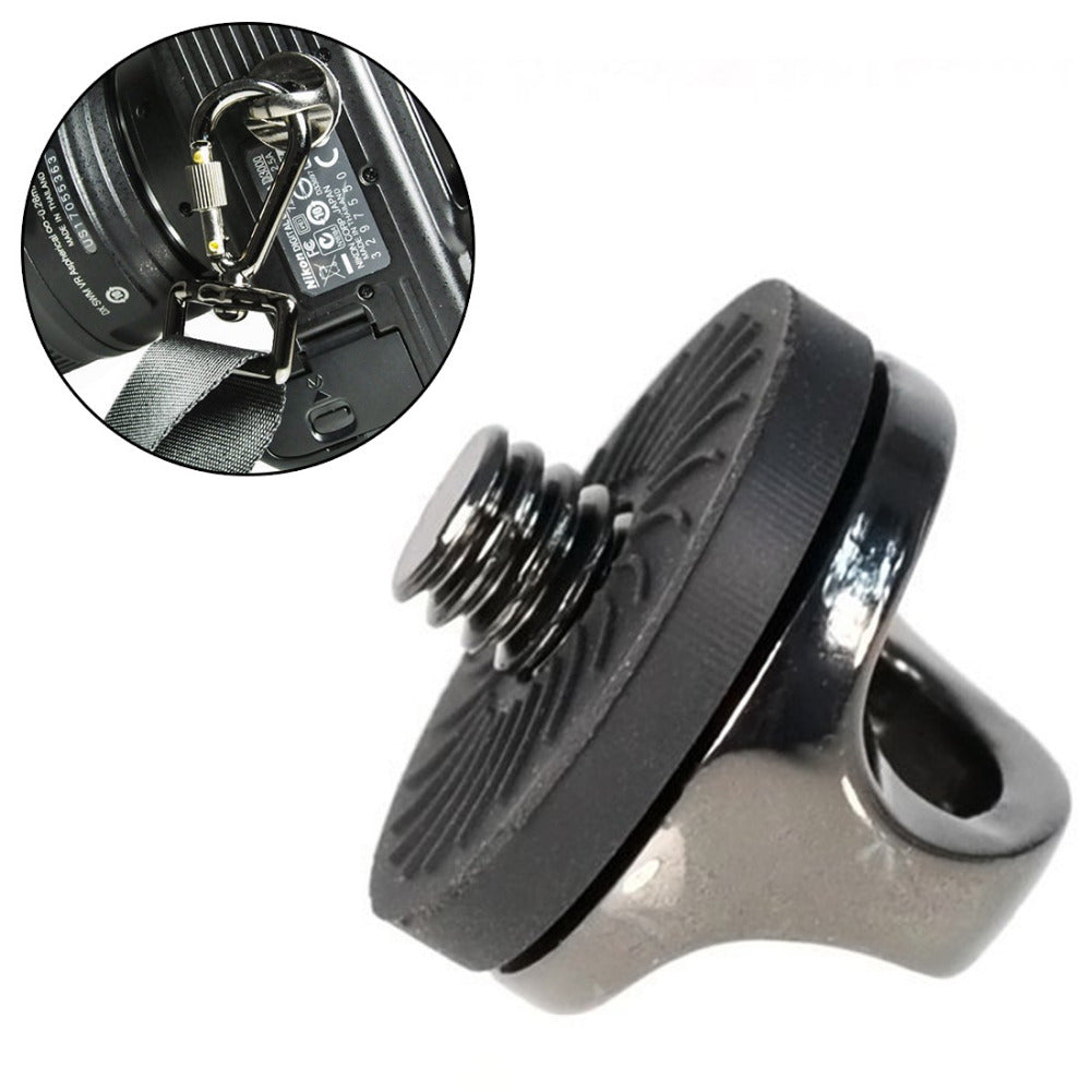 Vis standard 1/4 " pour fixation reflex et trépied ou sangle