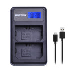 Chargeur double Batmax NP-FZ100  pour SONY A7III A9 A7R III