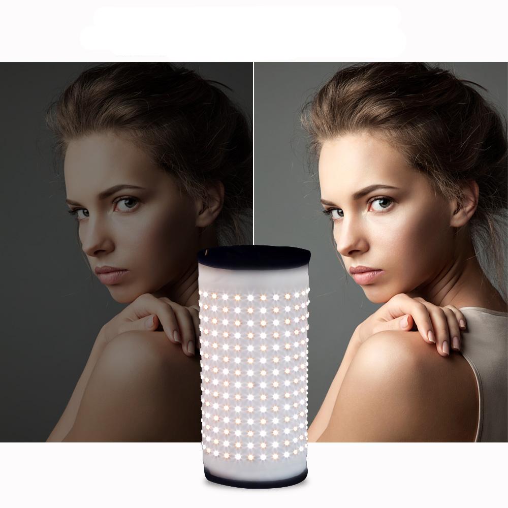 Panneau de 448 LED Samtian FL-3060A modulable + télécommande + diffuseur