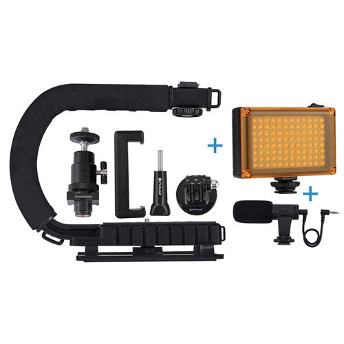 Steadycam PULUZ + accessoires