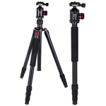 Trépied AOKA  KT284AL 2 en 1 tripod et monopod 14kg max 154cm