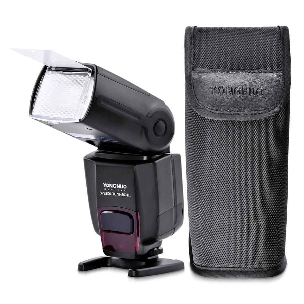 Flash Yongnuo Speedlite YN-560 III pour Canon 400D 600D 70D 6D, Nikon D800 D750...
