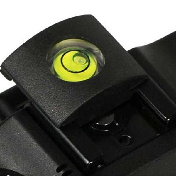Set of 4 flash slot protector covers with universal spirit level