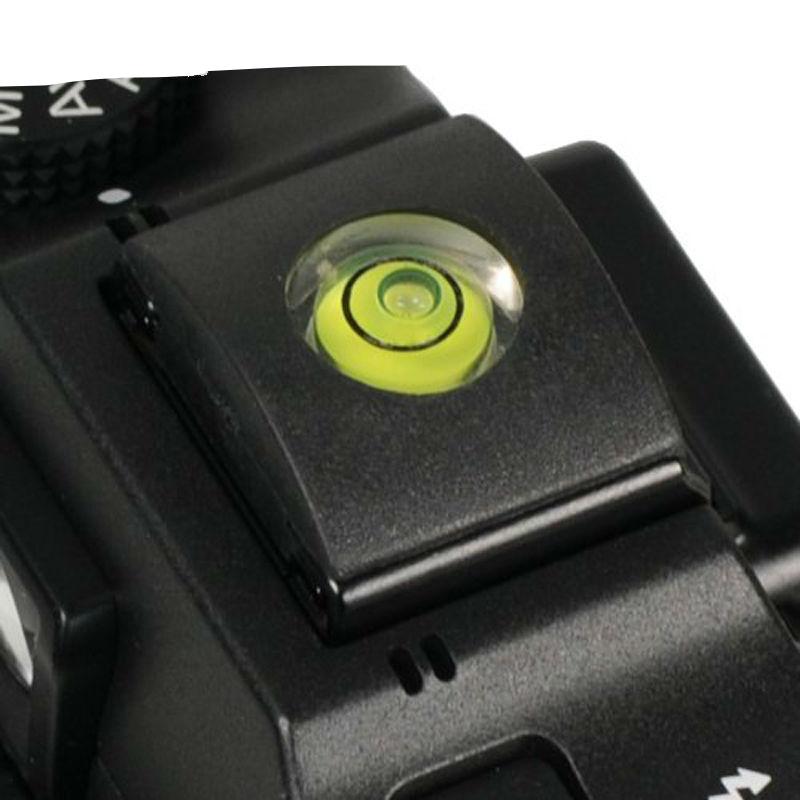 Set of 4 flash slot protector covers with universal spirit level