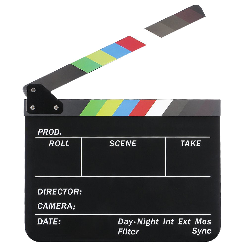 Clap de cinéma professionnel Clapperboard950