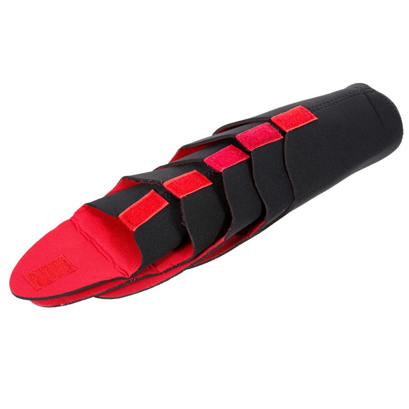 Pack de 5 housses pour objectifs ALLOYSEED Redblack Rouge et noire souples étanches pour canon nikon sony fuji ...