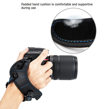 Sangle poignée et ceinture JJC HS-PRO1 en cuir véritable pour tout type de reflex