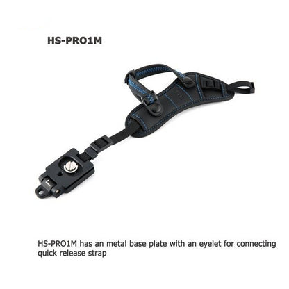 Sangle poignée et ceinture JJC HS-PRO1 en cuir véritable pour tout type de reflex