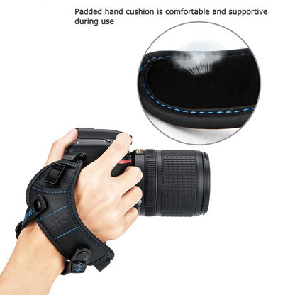 Sangle poignée et ceinture JJC HS-PRO1 en cuir véritable pour tout type de reflex
