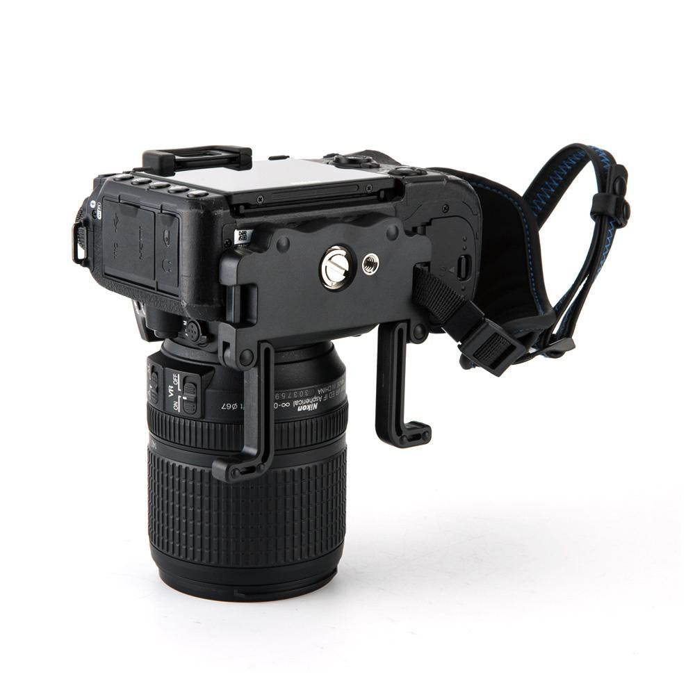 Sangle poignée et ceinture JJC HS-PRO1 en cuir véritable pour tout type de reflex