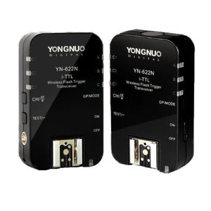 Lot de 2 récepteurs Professionnel Yongnuo YN-622N Sans Fil pour Flash Nikon