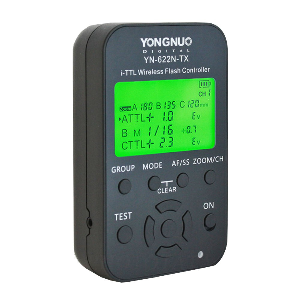 Émetteur + récepteur sans fil Yongnuo YN622N II + YN622N-TX je-TLL pour Flash Nikon