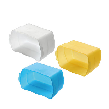 Diffuseur pour flash Canon 580EX 580EX II YONGNUO YN-560 YN-560 II YN-565EX YN-568EX en 3 couleur