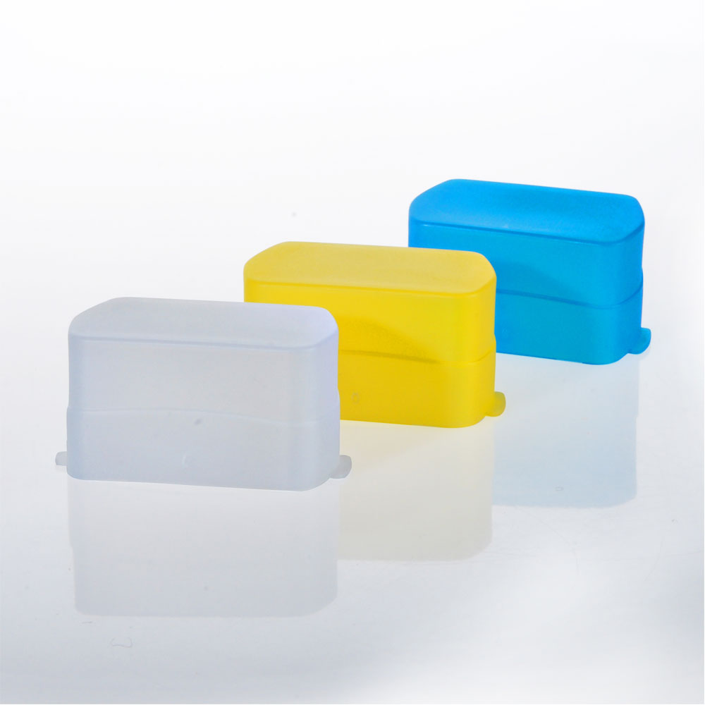Diffuseur pour flash Canon 580EX 580EX II YONGNUO YN-560 YN-560 II YN-565EX YN-568EX en 3 couleur