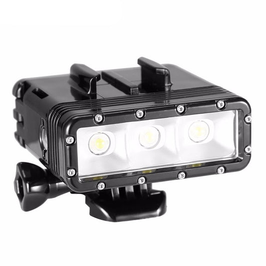 Eclairage LED Puluz étanche pour plongée aquatique pour GoPro HERO 7 6 5 4 3 2 1...