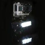 Eclairage LED Puluz étanche pour plongée aquatique pour GoPro HERO 7 6 5 4 3 2 1...