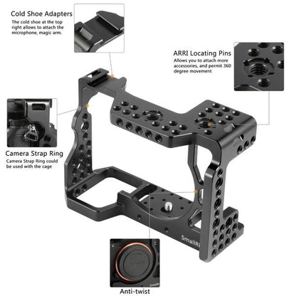 Cage SmallRig 2087 pour Sony A7III et A7RIII