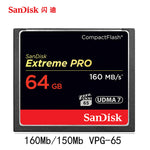 Carte mémoire CF Cfast Sandisk Extreme Pro 515 mb/s 2.0 128 gb 64 gb  + autres CF