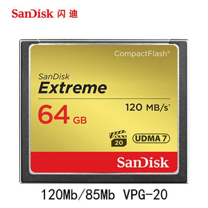 Carte mémoire CF Cfast Sandisk Extreme Pro 515 mb/s 2.0 128 gb 64 gb  + autres CF