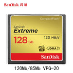 Carte mémoire CF Cfast Sandisk Extreme Pro 515 mb/s 2.0 128 gb 64 gb  + autres CF