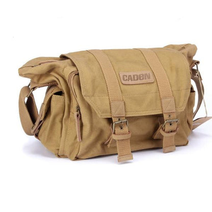 Caden Adventurer canvas bag with cotton lining