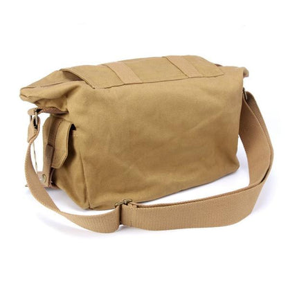 Caden Adventurer canvas bag with cotton lining