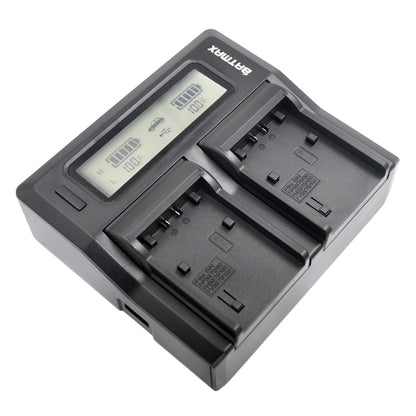 Chargeur Double Batmax pour batterie Sony NP-FV100 FH100 FH70 FP90...