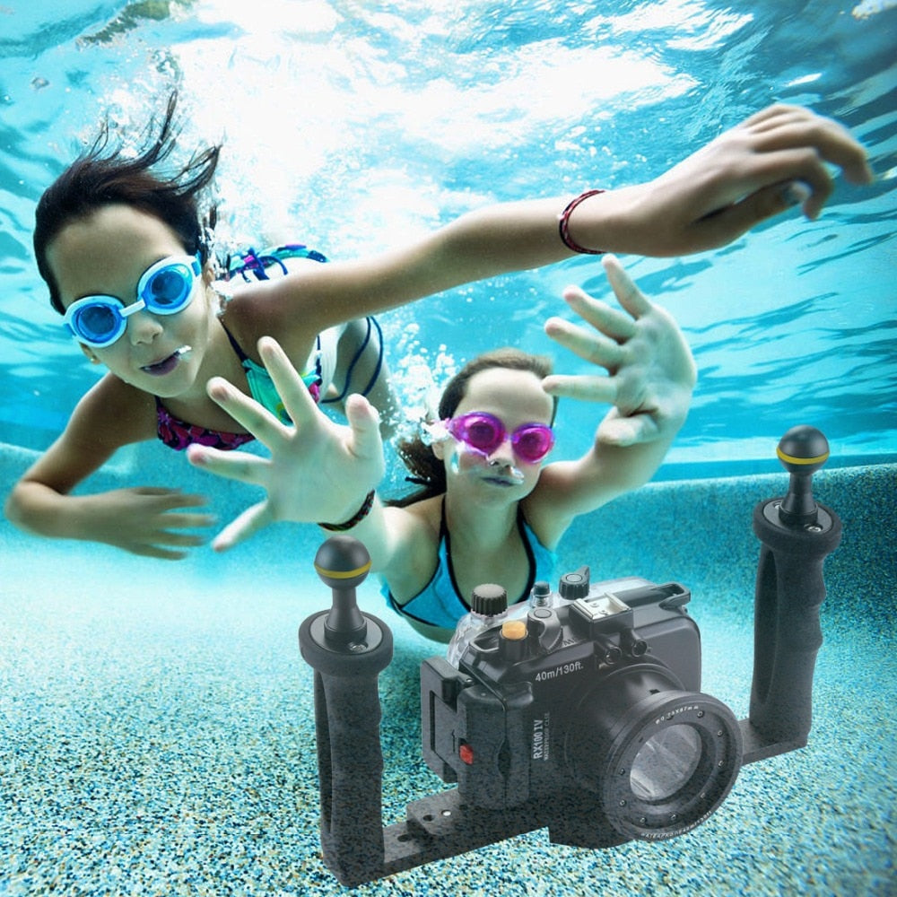 Stabilisateur Double poignée PULUZ pour caisson étanche