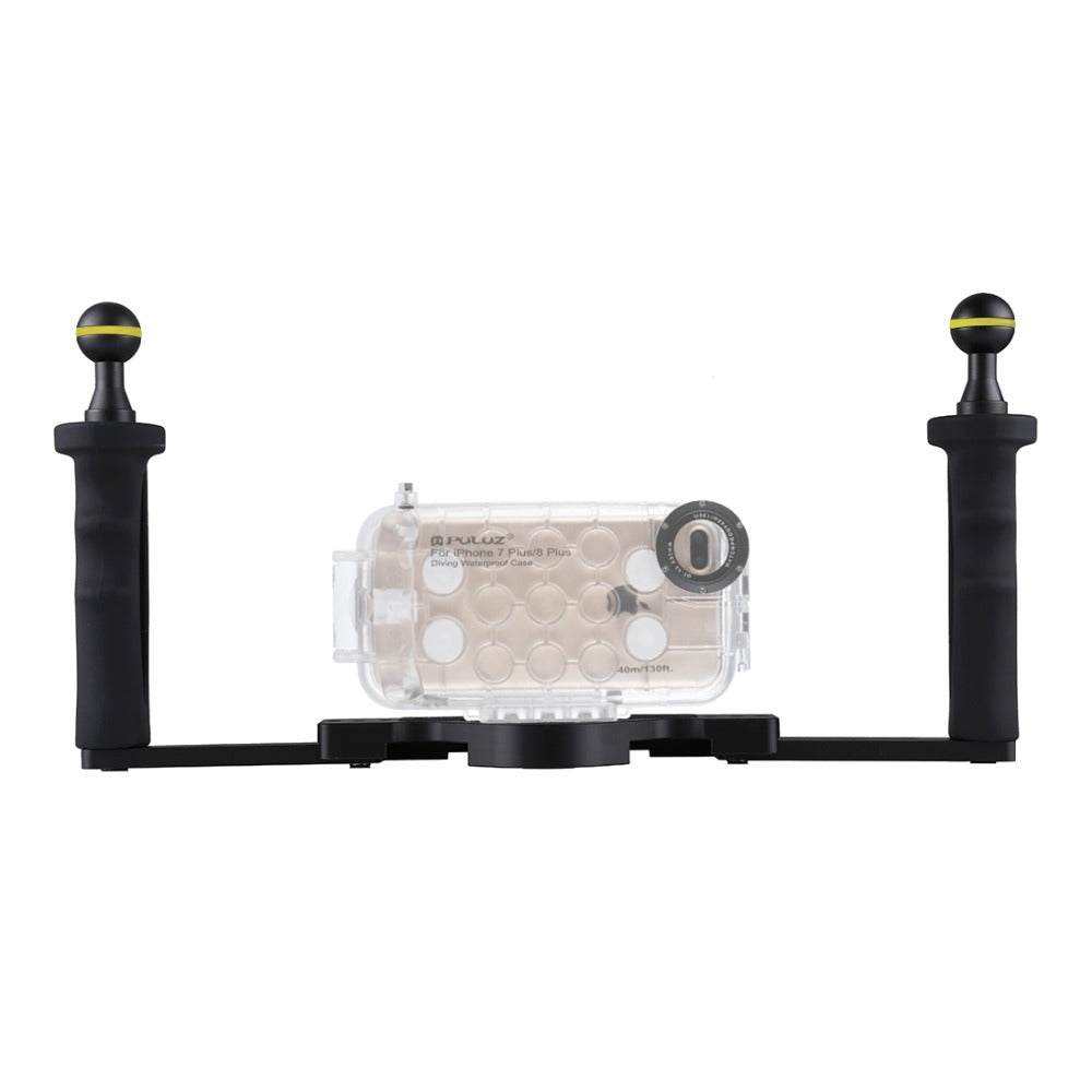 Stabilisateur Double poignée PULUZ pour caisson étanche