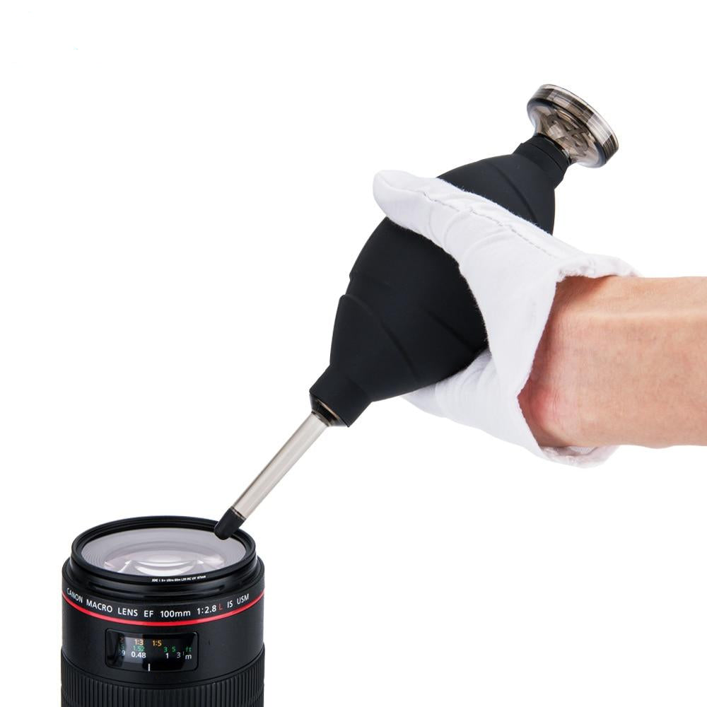 Poire anti-poussière JJC pour reflex et objectif avec filtre