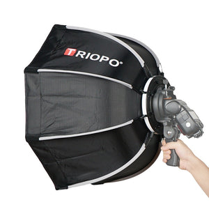 Parapluie TRIOPO Octogone 55cm pour flash, flash stroboscopique...